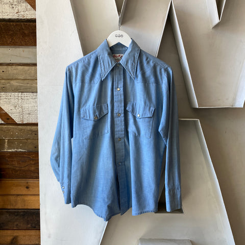 60's Selvage Western Chambray - Large