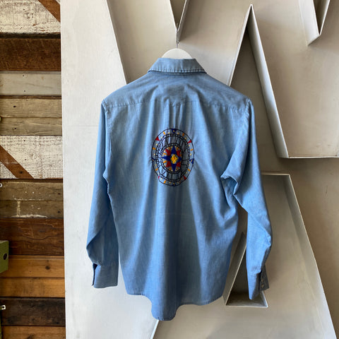 60's Selvage Western Chambray - Large