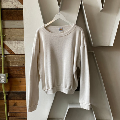 80’s Carhartt Thermal Crewneck - XL