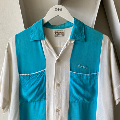 60's Carl’s Rayon Bowler - Medium