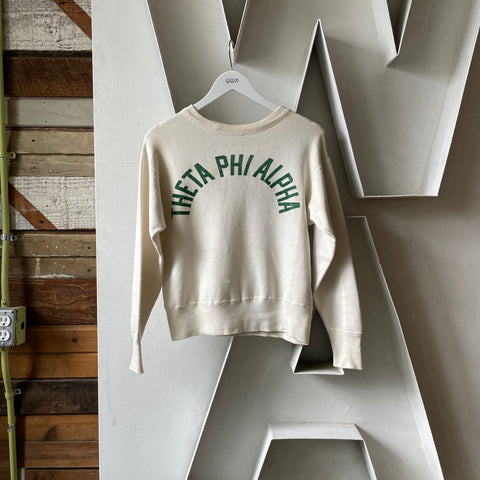 50's Champion Collegiate Crewneck Sweatshirt - Medium