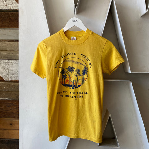 80's Flower Festival Tee - Small