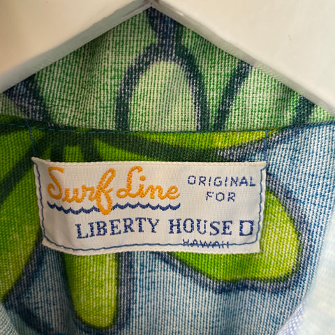 70’s Surf Line Hawaii Aloha Pullover - Large