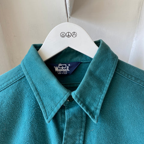 80's Woolrich Button Up - Large