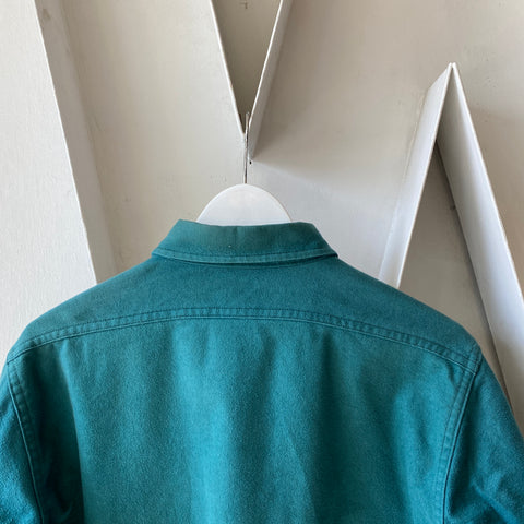 80's Woolrich Button Up - Large