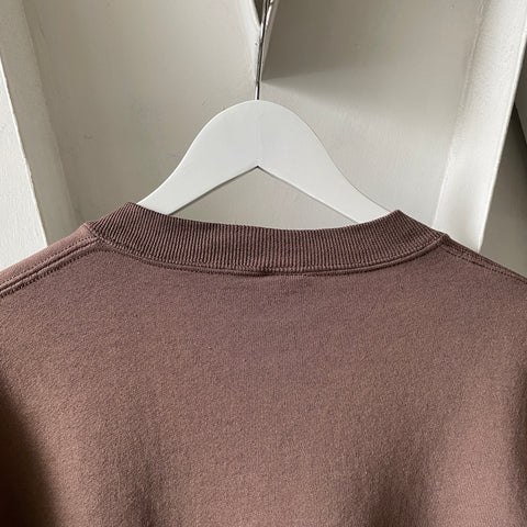 90's Brown Russell Crewneck - Medium