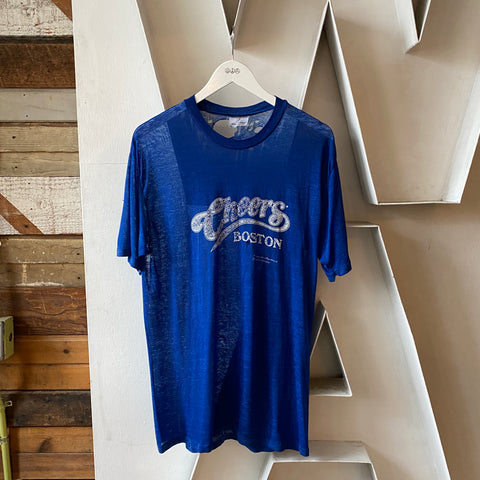 80's Paper-Thin Cheers Tee - XL
