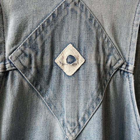 60’s Faded Big Mac Denim Overalls - 30"-32" x 28”