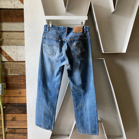 80’s Levi’s 501 Denim -30” x 27”