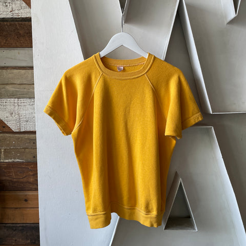 70’s Yellow Shortie Sweat - Medium