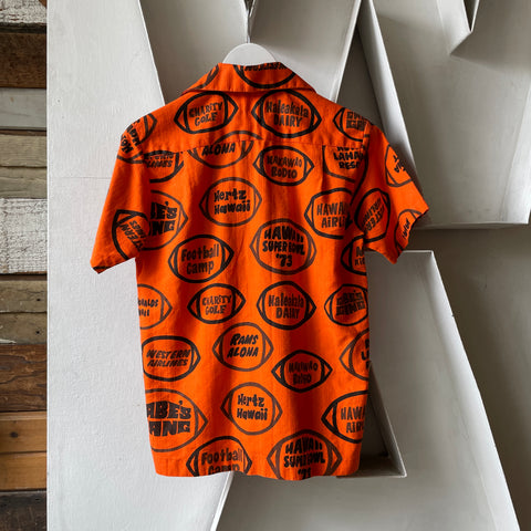 70’s Gabe's Gang Hawaiian Super Bowl Shirt - Small