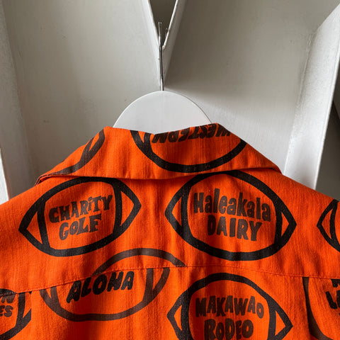 70’s Gabe's Gang Hawaiian Super Bowl Shirt - Small