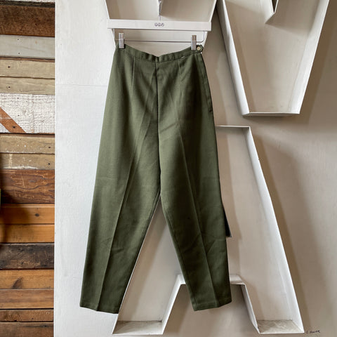 60’s Side Zip Pants - 23” x 23.5”