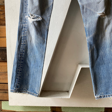 90’s Levi’s 501 Denim - 24” x 30”