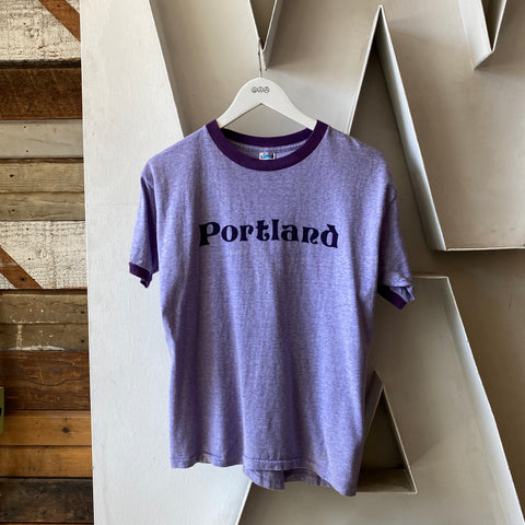 70's Champion Portland Ringer - Large