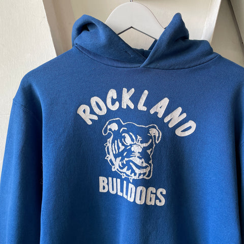 90's Russell Rockland Bulldogs Hoodie - Large