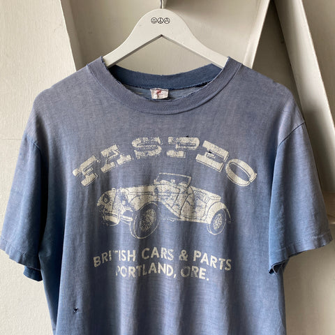 70's British Car Repair Tee - Large