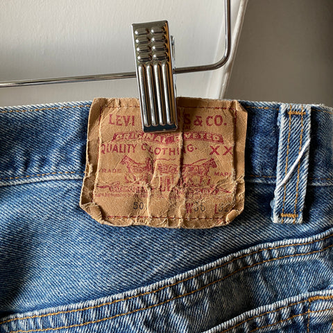 80’s Levi’s 501 Denim - 32” x 28”