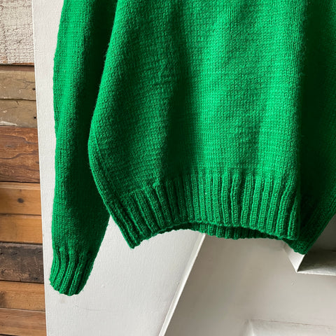 50's Shawl Collar Sweater - Medium