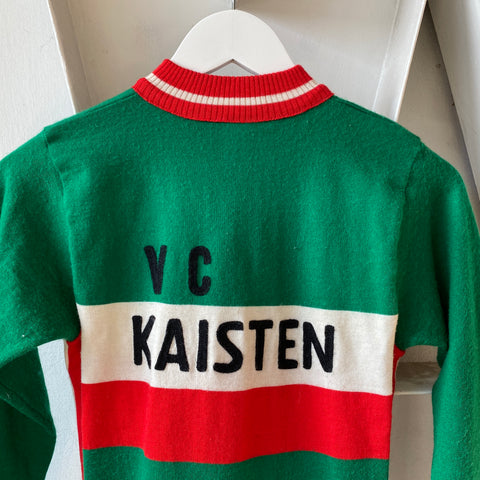 70's Wool Cycling Jersey - Small