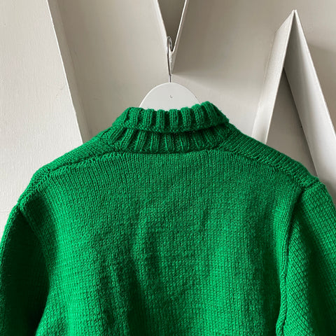 50's Shawl Collar Sweater - Medium