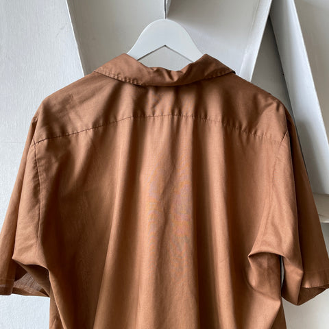 70’s Arrow Poly Blend Loop Collar - Large