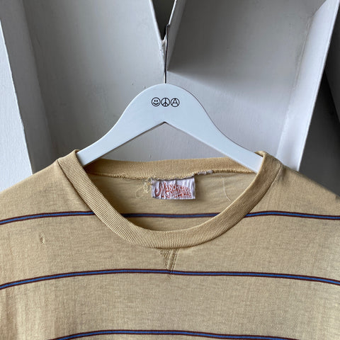 70's Manchester Stripe Tee - Large
