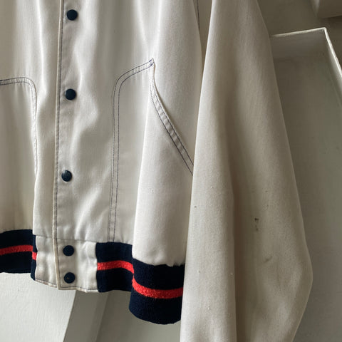 70's JCP Light Bomber Jacket - Large