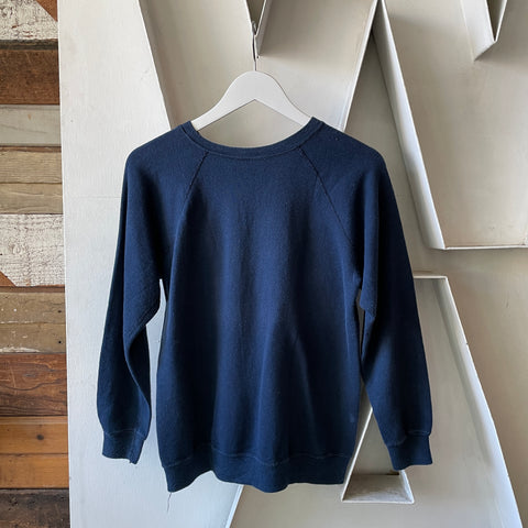 70's Navy Raglan - Medium