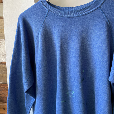 70's Blue Painter Fruit of the Loom - XL