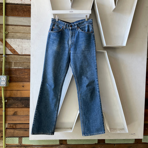 80’s Orange Tab Levi’s 517 - 30” x 29.5”