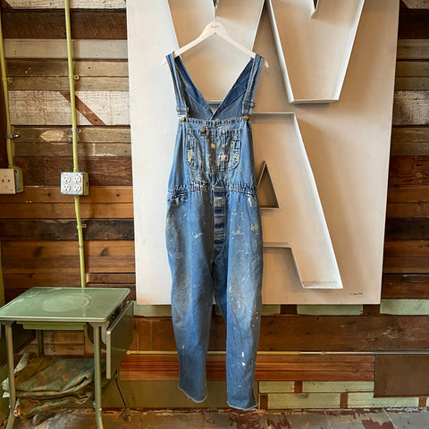 60’s Painted Big Smith Overalls - XL