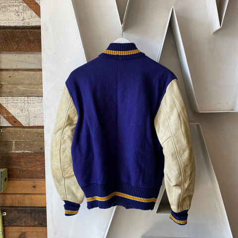 70's Clovis Varsity Jacket - Large