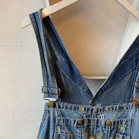 60’s Painted Big Smith Overalls - XL