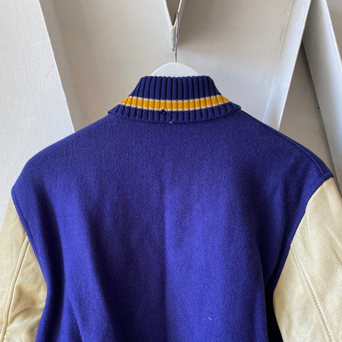 70's Clovis Varsity Jacket - Large