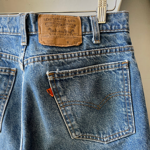 80’s Orange Tab Levi’s 517 - 30” x 29.5”