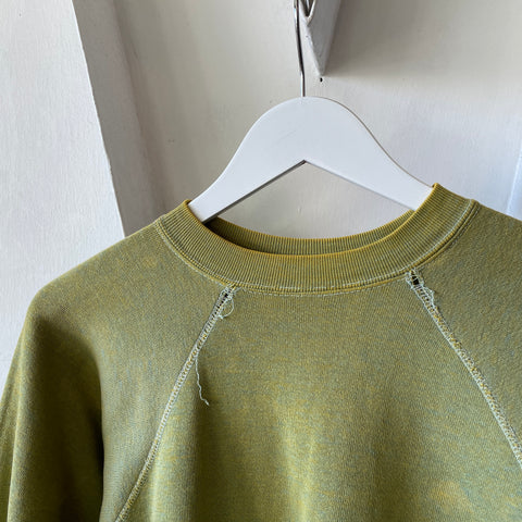 60’s Pea Green Crewneck - Medium