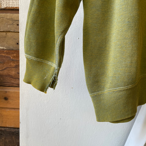 60’s Pea Green Crewneck - Medium