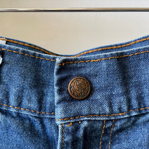 70’s Denim Bush Shorts - 24” x 2.5”