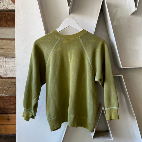 60’s Pea Green Crewneck - Medium