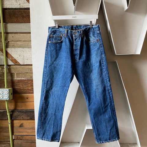 90’s Levi’s 501 Denim - 30” x 27”