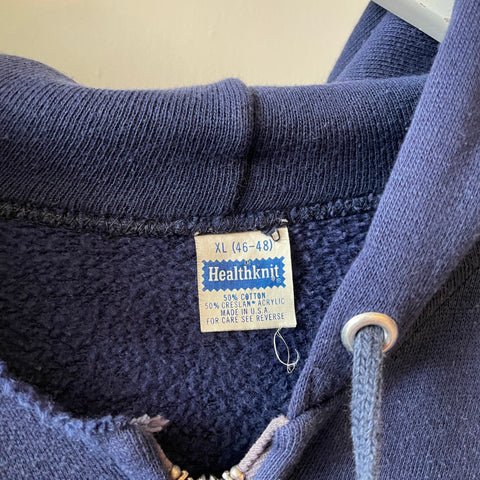 80’s Healthknit Zip Hoodie - XL