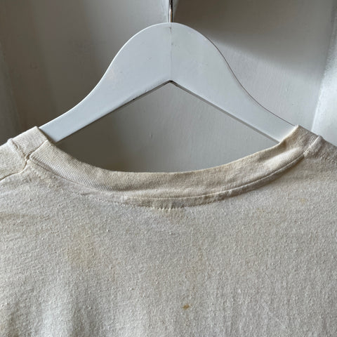 60’s Hanes Ohio State Woody Hayes Tee - Large
