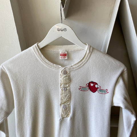 80's Food Front Henley - Medium