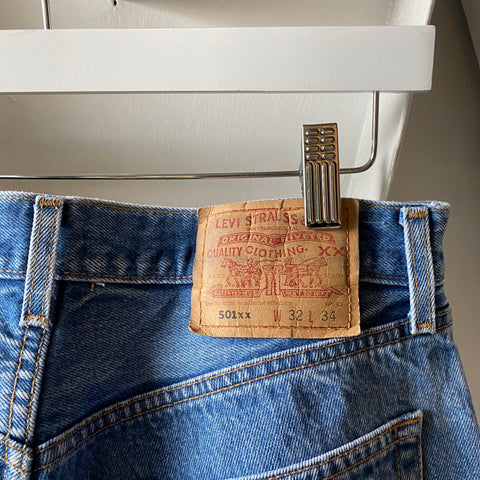 90’s Levi’s 501 Denim - 29” x 30”