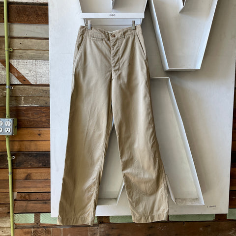 50’s Military Chinos - 28” x 31”