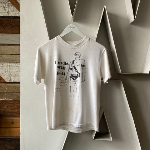 80's Heads Will Roll Tee - Medium