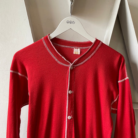 70’s Cotton Union Suit - Large
