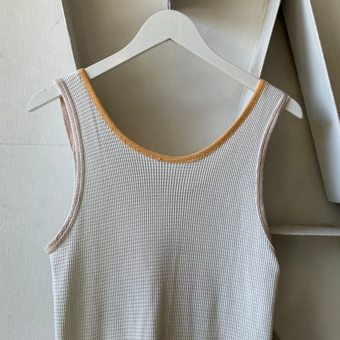 70’s Maherajah Water Skis Waffleknit Tank - Medium