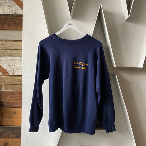 70's Virginia University Raglan Crewneck - Large